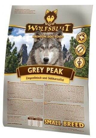 Wolfsblut Dog Grey Peak Small - koza i bataty 15kg