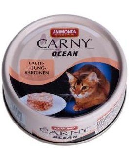 Animonda Carny Ocean łosoś i sardynki 80g Animonda Carny Ocean łosoś i sardynki 80g