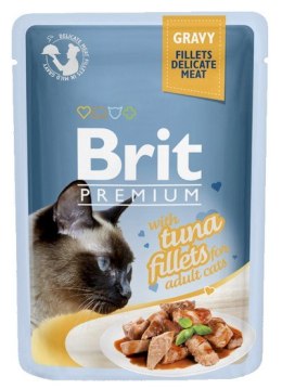 Brit Premium Cat Fillets with Tuna sos saszetka 85g