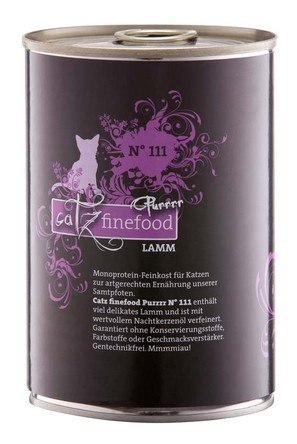 Catz Finefood Purrrr N.111 Jagnięcina puszka 400g Catz Finefood Purrrr N.111 Jagnięcina puszka 400g