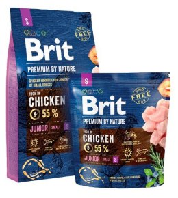 Brit Premium By Nature Junior S Small 1kg