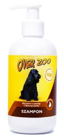 Over Zoo Szampon dla psów o czarnej i ciemnej sierści 250ml Over Zoo Szampon dla psów o czarnej i ciemnej sierści 250ml