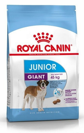 Royal Canin Giant Junior karma sucha dla szczeniąt od 8 do 18/24 miesiąca życia, ras olbrzymich 15kg Royal Canin Giant Junior karma sucha dla szczeniąt od 8 do 18/24 miesiąca życia, ras olbrzymich 15kg