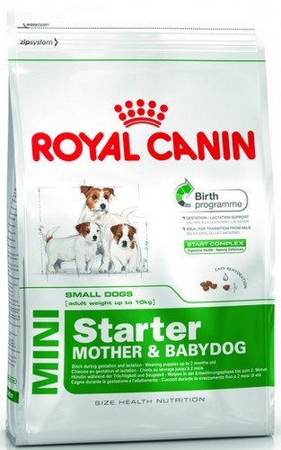 Royal Canin Mini Starter Mother&Babydog karma sucha dla szczeniąt do 2 miesiąca i suk karmiących ras małych 1kg Royal Canin Mini Starter Mother&Babydog karma sucha dla szczeniąt do 2 miesiąca i suk karmiących ras małych 1kg