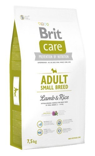 Brit Care New Adult Small Breed Lamb & Rice 7,5kg