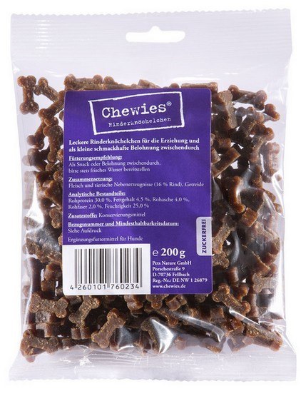 Chewies Goodies (Training) Kosteczki Maxi Wołowina 200g Chewies Goodies (Training) Kosteczki Maxi Wołowina 200g
