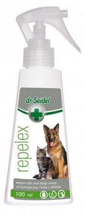 Dr Seidel Repelex - Płyn utrzymujący psy i koty z daleka 100ml