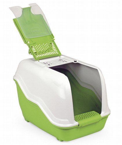 MPS Toaleta Netta biało-zielona 54x39x40cm MPS Toaleta Netta biało-zielona 54x39x40cm