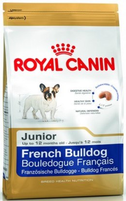 Royal Canin French Bulldog Puppy karma sucha dla szczeniąt do 12 miesiąca, rasy buldog francuski 1kg