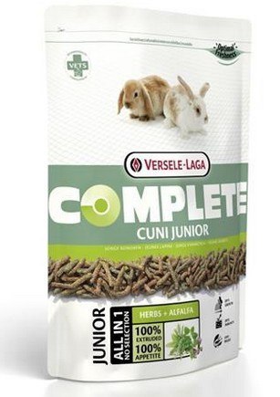 Versele-Laga Cuni Junior Complete pokarm dla młodego królika 500g Versele-Laga Cuni Junior Complete pokarm dla młodego królika 500g