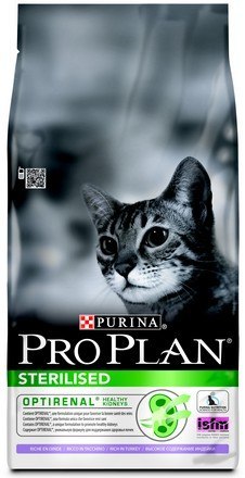 Purina Pro Plan Cat Sterilised Optirenal Turkey 10kg Purina Pro Plan Cat Sterilised Optirenal Turkey 10kg