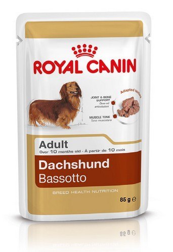Royal Canin Dachshund karma mokra - pasztet, dla psów dorosłych rasy jamnik saszetka 85g Royal Canin Dachshund karma mokra - pasztet, dla psów dorosłych rasy jamnik saszetka 85g