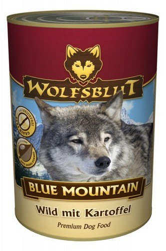 Wolfsblut Dog Blue Mountain - dziczyzna i ziemniaki puszka 395g Wolfsblut Dog Blue Mountain - dziczyzna i ziemniaki puszka 395g