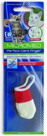 Micromed Perfect Dent Finger blister - czyścik do zębów dla kota