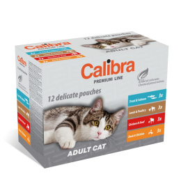 Calibra Premium Adult Multipack saszetka 12x100g