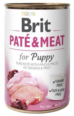 Brit Pate & Meat Dog Puppy puszka 800g