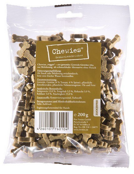 Chewies Training Kosteczki Maxi Warzywa 200g Chewies Training Kosteczki Maxi Warzywa 200g