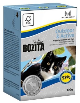 Bozita Cat Tetra Recart Feline Outdoor & Active 190g
