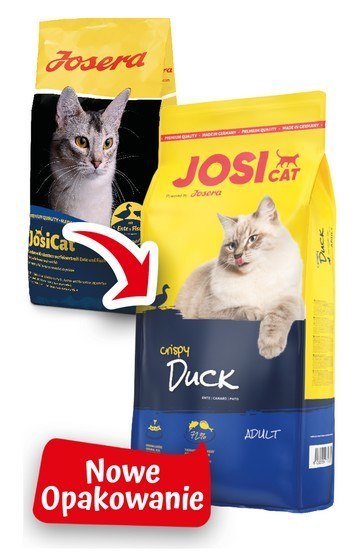 Josera Kot JosiCat Crispy Duck 10kg