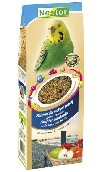 Nestor Pokarm Papuga mała jod, owoce 700ml Nestor Pokarm Papuga mała jod, owoce 700ml