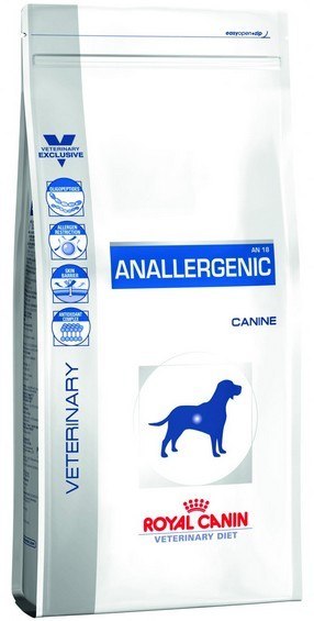 Royal Canin Veterinary Diet Canine Anallergenic 3kg Royal Canin Veterinary Diet Canine Anallergenic 3kg