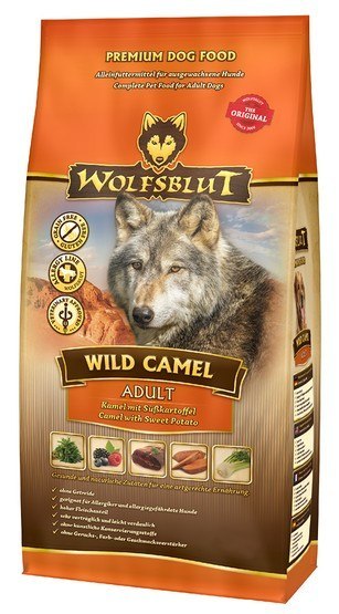 Wolfsblut Dog Wild Camel wielbłąd i bataty 15kg