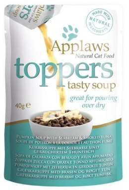 Applaws Cat Topper Zupa dynia, leszcz, tuńczyk 3x40g