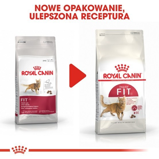Royal Canin Fit karma sucha dla kotów dorosłych, wspierająca idealną kondycję 4kg