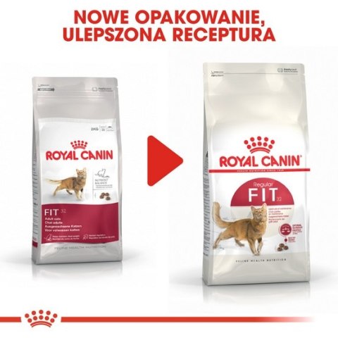 Royal Canin Fit karma sucha dla kotów dorosłych, wspierająca idealną kondycję 4kg Royal Canin Fit karma sucha dla kotów dorosłych, wspierająca idealną kondycję 4kg