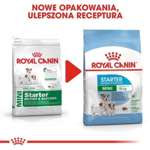 Royal Canin Mini Starter Mother&Babydog karma sucha dla szczeniąt do 2 miesiąca i suk karmiących ras małych 8,5kg