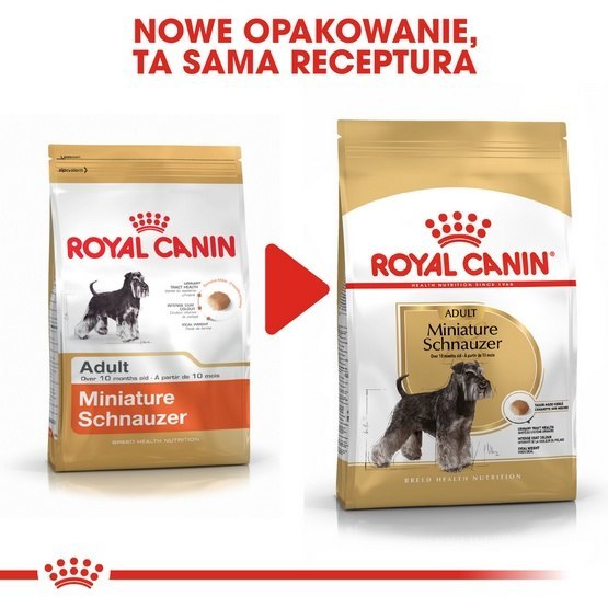 Royal Canin Miniature Schnauzer Adult karma sucha dla psów dorosłych rasy schnauzer miniaturowy 7,5kg