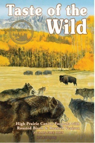 Taste of the Wild High Prairie Canine z mięsem z bizona 5,6kg Taste of the Wild High Prairie Canine z mięsem z bizona 5,6kg