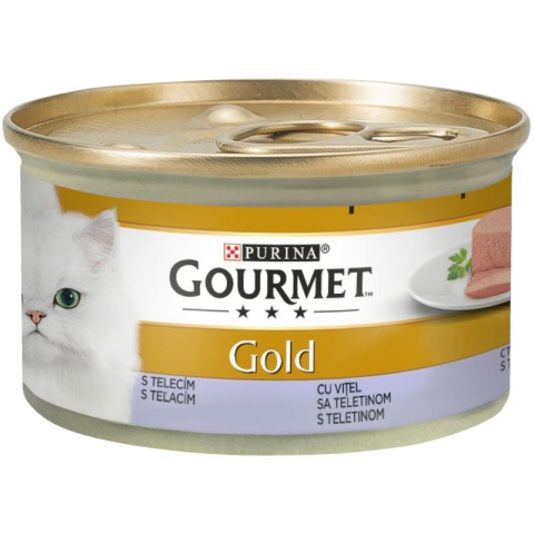 Gourmet Gold Mus Woł/Król/Jag/Ciel 24x85g Gourmet Gold Mus Woł/Król/Jag/Ciel 24x85g