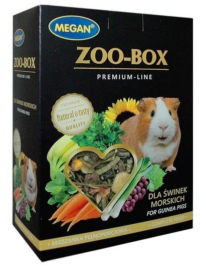 Megan Zoo-Box dla świnki morskiej 550g Megan Zoo-Box dla świnki morskiej 550g