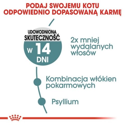 Royal Canin Hairball Care karma sucha dla kotów dorosłych, eliminacja kul włosowych 400g Royal Canin Hairball Care karma sucha dla kotów dorosłych, eliminacja kul włosowych 400g