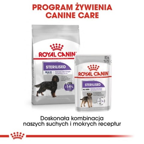 Royal Canin Maxi Sterilised karma sucha dla psów dorosłych, ras dużych, sterylizowanych 9kg Royal Canin Maxi Sterilised karma sucha dla psów dorosłych, ras dużych, sterylizowanych 9kg