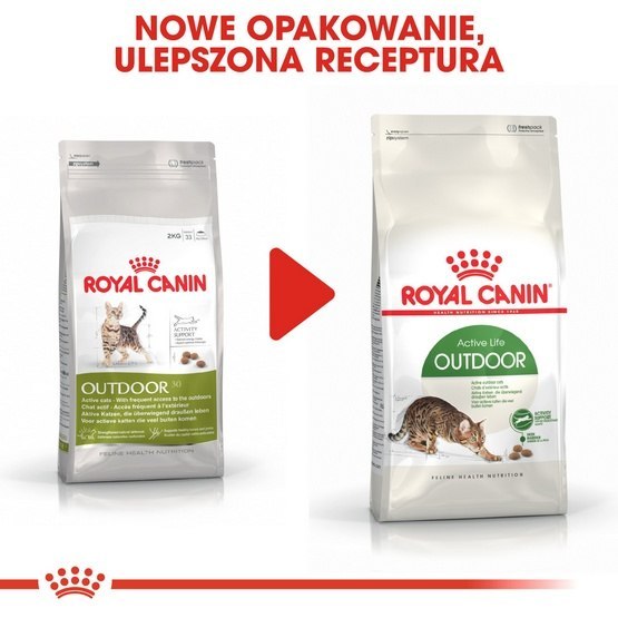 Royal Canin Outdoor karma sucha dla kotów dorosłych, wychodzących na zewnątrz 10kg