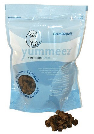 Yummeez bezzbożowe Kosteczki Łososiowe 175g Yummeez bezzbożowe Kosteczki Łososiowe 175g