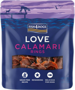 Fish4Dogs Calamari Rings - krążki z kalmarów 60g