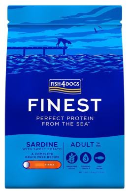 Fish4Dogs Finest Cornish Sardine Adult Large 1,5kg