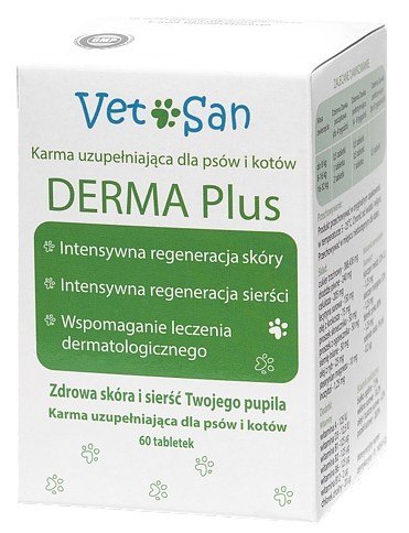 Vetosan Derma Plus 60 tabletek Vetosan Derma Plus 60 tabletek