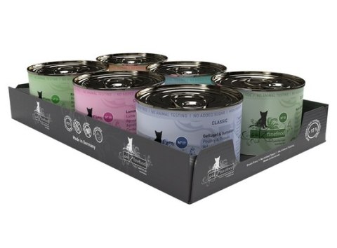 Catz Finefood Classic Collection I puszki multipack N.03-13 6x200g Catz Finefood Classic Collection I puszki multipack N.03-13 6x200g