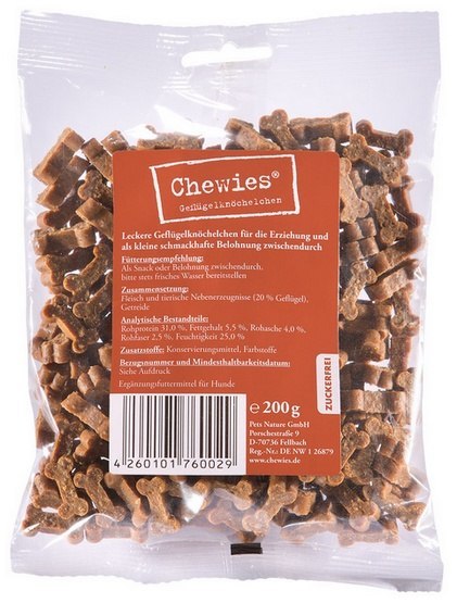 Chewies Goodies (Training) Kosteczki Maxi Drób 200g Chewies Goodies (Training) Kosteczki Maxi Drób 200g