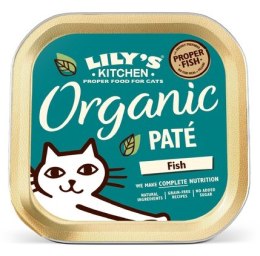Lily's Kitchen Kot Organic Pate Fish tacka 85g
