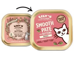 Lily's Kitchen Kot Smooth Pate for Kittens Chicken tacka 85g