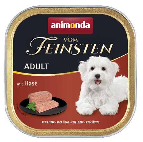 Animonda vom Feinsten Dog Adult Królik tacka 150g Animonda vom Feinsten Dog Adult Królik tacka 150g
