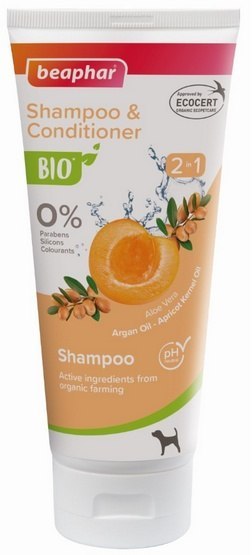 Beaphar BIO Shampoo & Conditioner 2in1 - organiczny szampon 2w1 dla psów 200ml