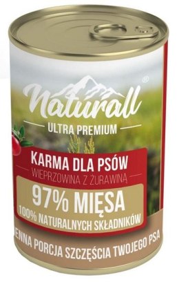 Naturall Ultra Premium Wieprzowina z żurawiną puszka 850g