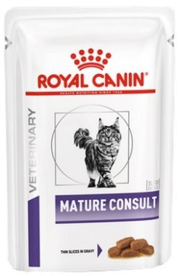 Royal Canin Veterinary Care Mature Consult Cat sos saszetka 85g