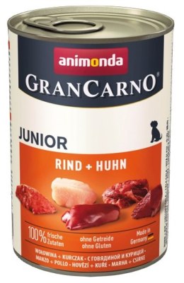 Animonda GranCarno Original Adult Rind Huhn Wołowina + Kurczak puszka 400g